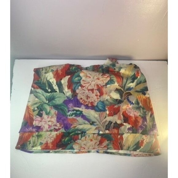 H&M Floral Print Spaghetti Strap Top - Size 2 - Beach Getaway - Picture 5 of 5